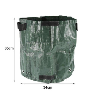 Planet Gates Plant Grow Bag DIY Potato Grow Planter PE Cloth Tomato Planting Container Bag grow pot composter garden Garden Supplies