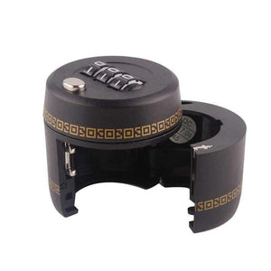 Planet Gates Plastic bottle password wine bottle stopper lock barware wine cocktail security lock/locks bar tools products accessories