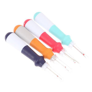 Planet Gates Plastic Handle Sharp Craft Thread Cutter Seam Ripper Safety Handle Stitch Unpicker Hand Tools Needles Arts Sewing Accessory New