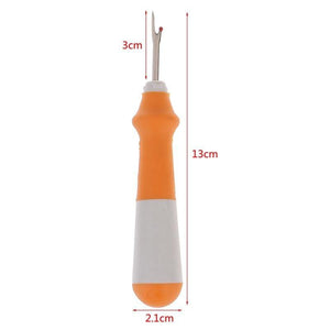 Planet Gates Plastic Handle Sharp Craft Thread Cutter Seam Ripper Safety Handle Stitch Unpicker Hand Tools Needles Arts Sewing Accessory New