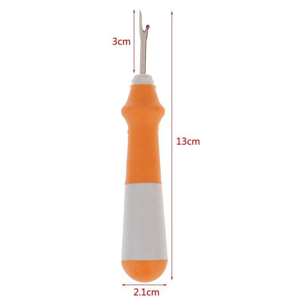 Planet Gates Plastic Handle Sharp Craft Thread Cutter Seam Ripper Safety Handle Stitch Unpicker Hand Tools Needles Arts Sewing Accessory New