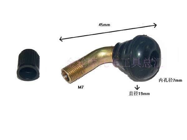 Planet Gates Plastic head copper vacuum tyre inflatable mouth car motorcycle tire repair tools 3 pieces/lot