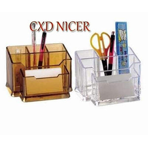 Planet Gates Plastic Pen Slot Desk Pencil Organizer Holder Stand For Pens School Supplies Office Accessories Chancery