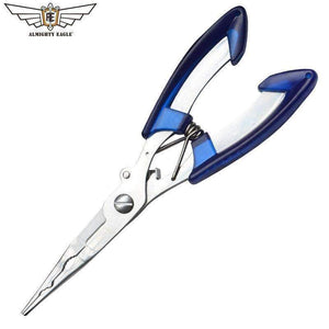 Planet Gates Pliers BK Fishing Pliers fish line Cutter Scissors Mini fish hook remover Multifunction tools New Black Blue Beak jaw