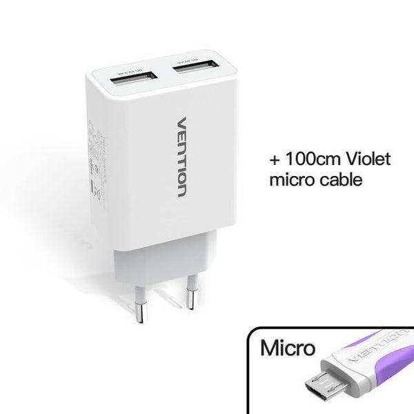 Planet Gates Plug cable 3 5V 1A 2.4A USB Charger Portable Travel Wall Charger Adapter EU Plug For samsung s8 iphone 7 Xiaomi Mobile Phone Charger