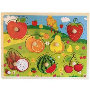 Planet Gates Plum Baby Kid Early educational toys baby hand grasp wooden puzzle toy alphabet and digit learning education child wood jigsaw toy