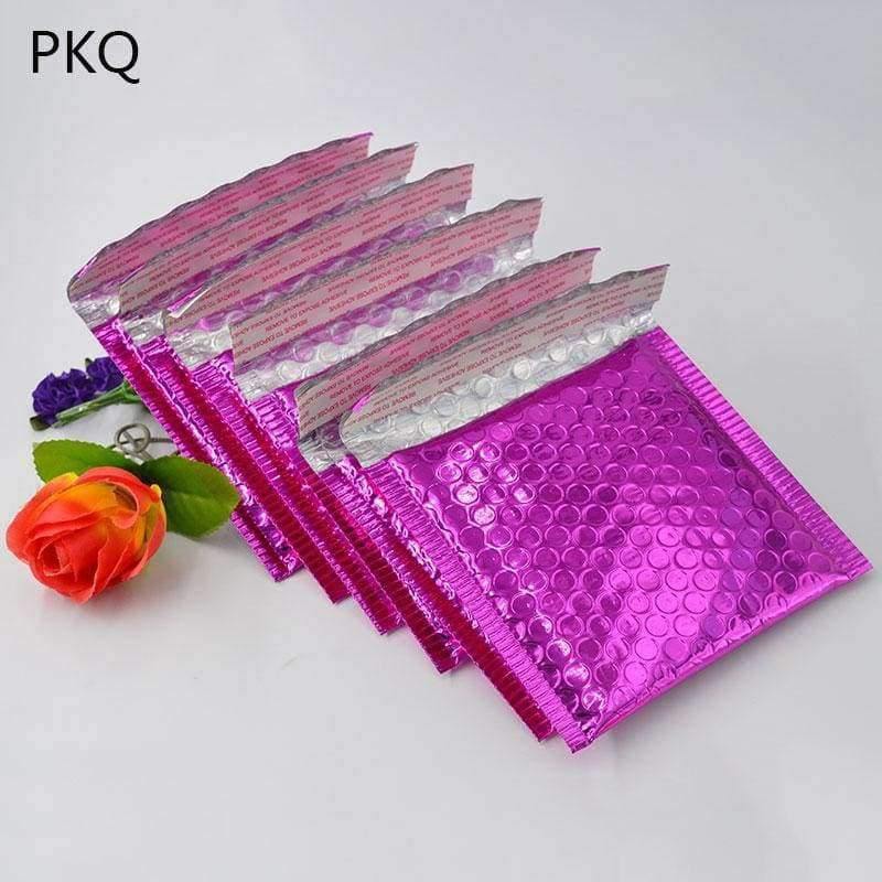 Planet Gates plum red / 15x13cm inner13x13cm Plum red Bubble Mailers Padded Envelopes 10 pcs Packaging Shipping Bags Bubble Mailing Envelope Bags School Business supplies