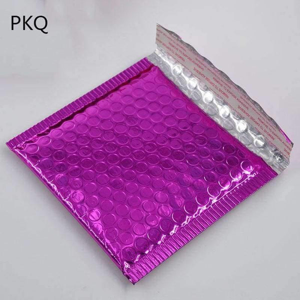 Planet Gates plum red / 15x13cm inner13x13cm Plum red Bubble Mailers Padded Envelopes 10 pcs Packaging Shipping Bags Bubble Mailing Envelope Bags School Business supplies