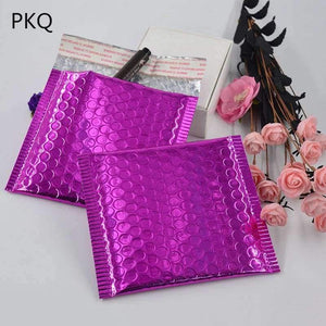 Planet Gates plum red / 15x13cm inner13x13cm Plum red Bubble Mailers Padded Envelopes 10 pcs Packaging Shipping Bags Bubble Mailing Envelope Bags School Business supplies