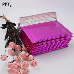 Planet Gates Plum red Bubble Mailers Padded Envelopes 10 pcs Packaging Shipping Bags Bubble Mailing Envelope Bags School Business supplies