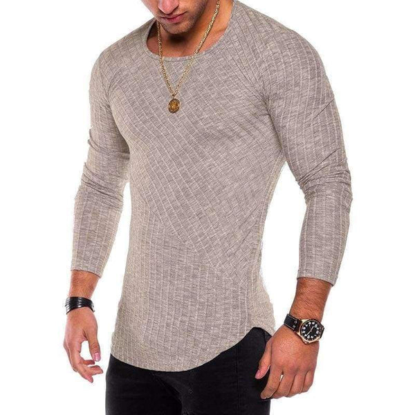 Planet Gates Plus Size S-4XL Slim Fit Sweater Men 2018 Spring Autumn Thin O-Neck Knitted Pullover Men Casual Solid Mens Sweaters Pull Homme