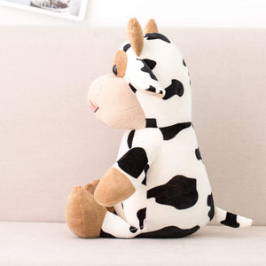 Planet Gates Plush Cow Toy Cute Cattle Plush Stuffed Animals Cattle Soft Doll Kids Toys Birthday Gift for Children