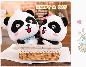 Planet Gates Plush Toys Animal Baby Kawai Plushie Birthday Gift Soft Funny Peluch Dolls Panda Pillows For Sofa Household Flik Blue Smiley