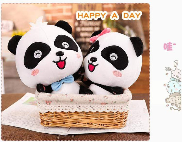 Planet Gates Plush Toys Animal Baby Kawai Plushie Birthday Gift Soft Funny Peluch Dolls Panda Pillows For Sofa Household Flik Blue Smiley
