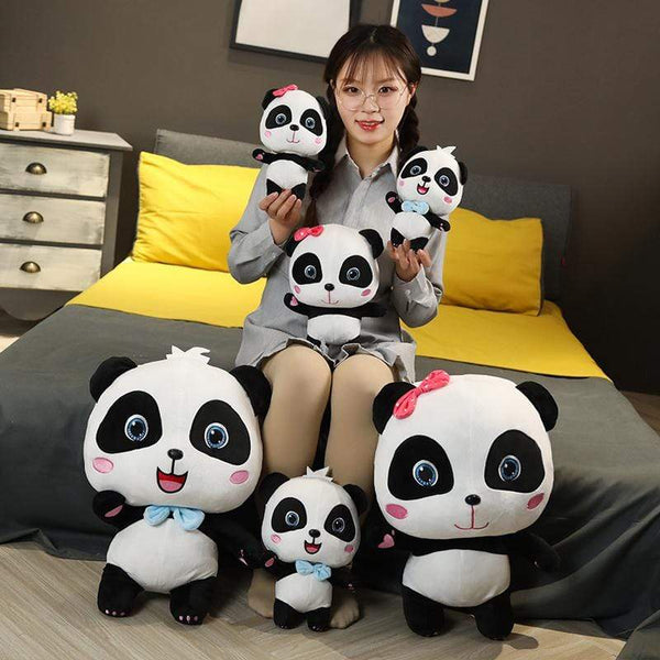 Planet Gates Plush Toys Animal Baby Kawai Plushie Birthday Gift Soft Funny Peluch Dolls Panda Pillows For Sofa Household Flik Blue Smiley