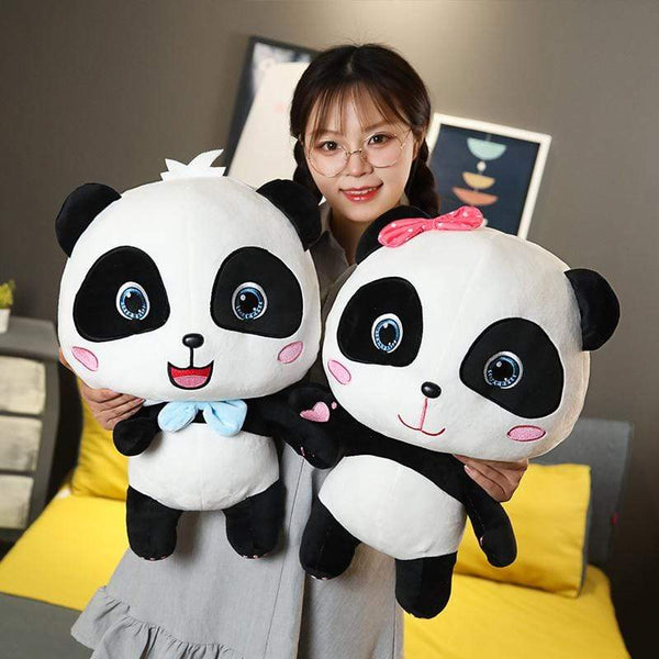 Planet Gates Plush Toys Animal Baby Kawai Plushie Birthday Gift Soft Funny Peluch Dolls Panda Pillows For Sofa Household Flik Blue Smiley