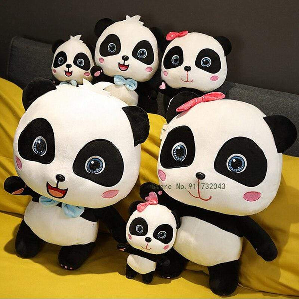 Planet Gates Plush Toys Animal Baby Kawai Plushie Birthday Gift Soft Funny Peluch Dolls Panda Pillows For Sofa Household Flik Blue Smiley
