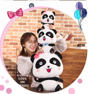 Planet Gates Plush Toys Animal Baby Kawai Plushie Birthday Gift Soft Funny Peluch Dolls Panda Pillows For Sofa Household Flik Blue Smiley