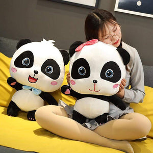Planet Gates Plush Toys Animal Baby Kawai Plushie Birthday Gift Soft Funny Peluch Dolls Panda Pillows For Sofa Household Flik Blue Smiley