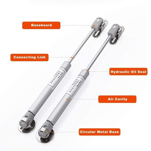 Pneumatic Support Bar 80-150N / Hydraulic Hinge Door Kitchen Cabinet Pneumatic Spring Wooden Furniture Hardware Wholesale
