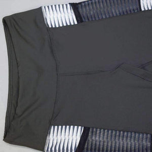 Planet Gates Pocket High Waist Leggings Women Fitness Workout Activewear Printing Trouser Fashion Patchwork Push Up Female Leggings