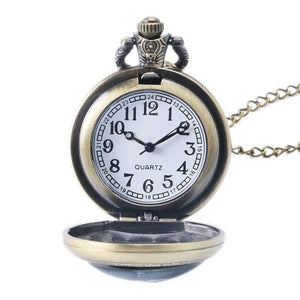 Planet Gates Pocket Watches Doctor Who Women Pendant Necklace Quartz Watch Cosplay Fashion Movie Theme Pocket Watch Vintage Gift