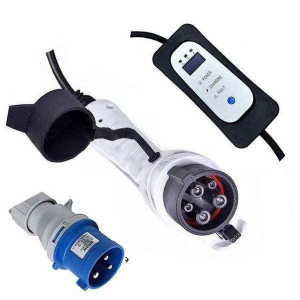 Planet Gates Poland / Type 1 EVSE 32a EV Charger for Electric Vehicle Portable Charging Cable  Switchable 10/13/16/32A with cee  Plug