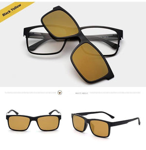 Planet Gates Polarized Magnet Clip glasses frame men women Myopia Prescription Glasses Optical sunglasses Eyewear