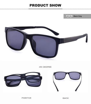 Planet Gates Polarized Magnet Clip glasses frame men women Myopia Prescription Glasses Optical sunglasses Eyewear