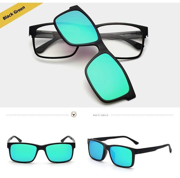 Planet Gates Polarized Magnet Clip glasses frame men women Myopia Prescription Glasses Optical sunglasses Eyewear
