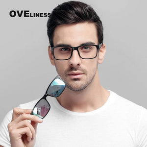 Planet Gates Polarized Magnet Clip glasses frame men women Myopia Prescription Glasses Optical sunglasses Eyewear