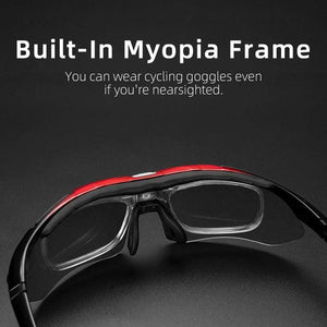 Planet Gates Polarized Sports Men Sunglasses Road Cycling Glasses Mountain Bike Bicycle Riding Protection Goggles Eyewear 5 Lens