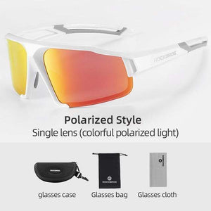 Planet Gates Polarized Sports Men Sunglasses Road Cycling Glasses Mountain Bike Bicycle Riding Protection Goggles Eyewear 5 Lens