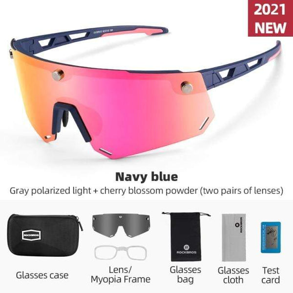 Planet Gates Polarized Sports Men Sunglasses Road Cycling Glasses Mountain Bike Bicycle Riding Protection Goggles Eyewear 5 Lens