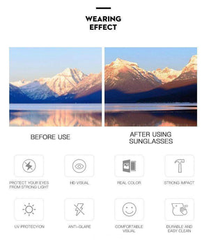 Planet Gates Polarized Sunglasses For Men Plastic Oculos de sol Men's Fashion Square Driving Eyewear Travel Sun Glass