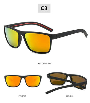 Planet Gates Polarized Sunglasses For Men Plastic Oculos de sol Men's Fashion Square Driving Eyewear Travel Sun Glass