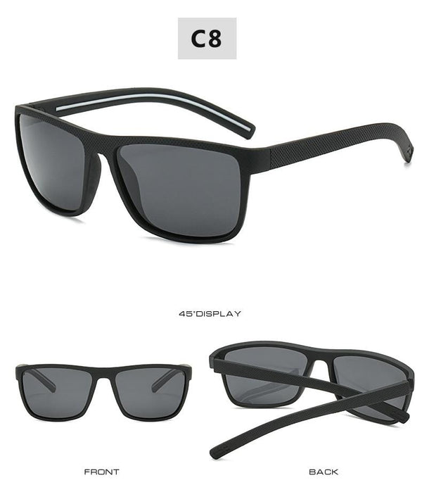 Planet Gates Polarized Sunglasses For Men Plastic Oculos de sol Men's Fashion Square Driving Eyewear Travel Sun Glass