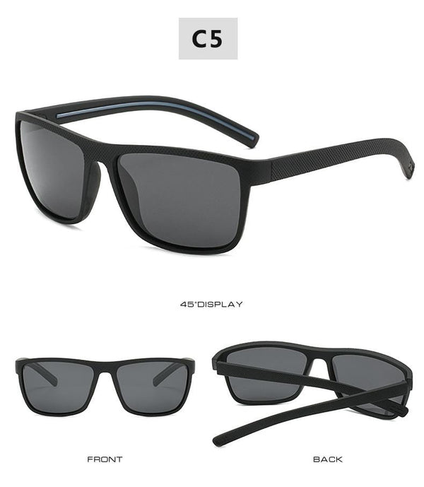 Planet Gates Polarized Sunglasses For Men Plastic Oculos de sol Men's Fashion Square Driving Eyewear Travel Sun Glass