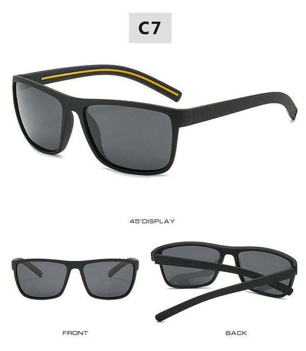 Planet Gates Polarized Sunglasses For Men Plastic Oculos de sol Men's Fashion Square Driving Eyewear Travel Sun Glass