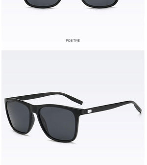 Planet Gates Polarized Sunglasses Men 2021 UV400 Driver's Mirror Square Sunglasses Retro Vintage Anti-Glare Sun Glasses For Men