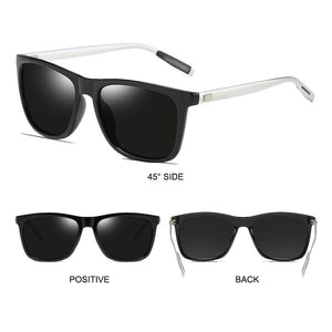 Planet Gates Polarized Sunglasses Men 2021 UV400 Driver's Mirror Square Sunglasses Retro Vintage Anti-Glare Sun Glasses For Men