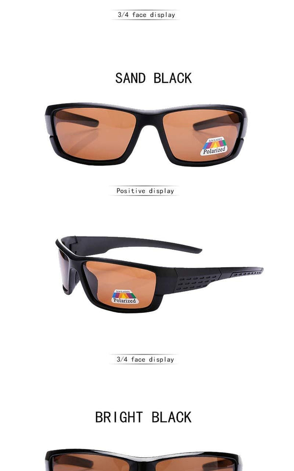 Planet Gates Polarized Sunglasses Men Brand Designer Square Sports Sun Glasses for Men Driving Black Frame Goggle UV400 okulary