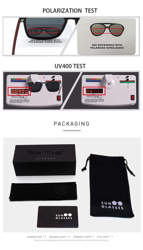 Planet Gates Polarized Sunglasses Men's Driving Shades Male Sun Glasses Vintage Travel Fishing Classic Sun Glasses 400