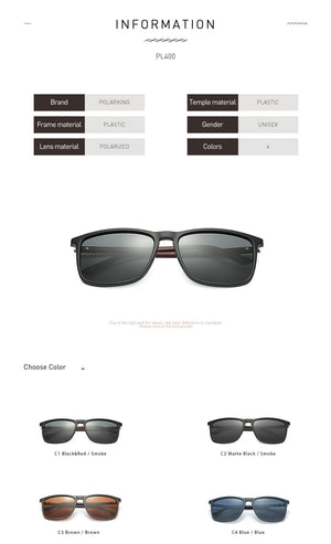 Planet Gates Polarized Sunglasses Men's Driving Shades Male Sun Glasses Vintage Travel Fishing Classic Sun Glasses 400