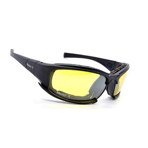 Planet Gates Polarized Sunglasses Military DAISY X7 Sun Glasses Tactical Hunting Night Vision Goggles With 4 Lens Original Shooting Eyewear