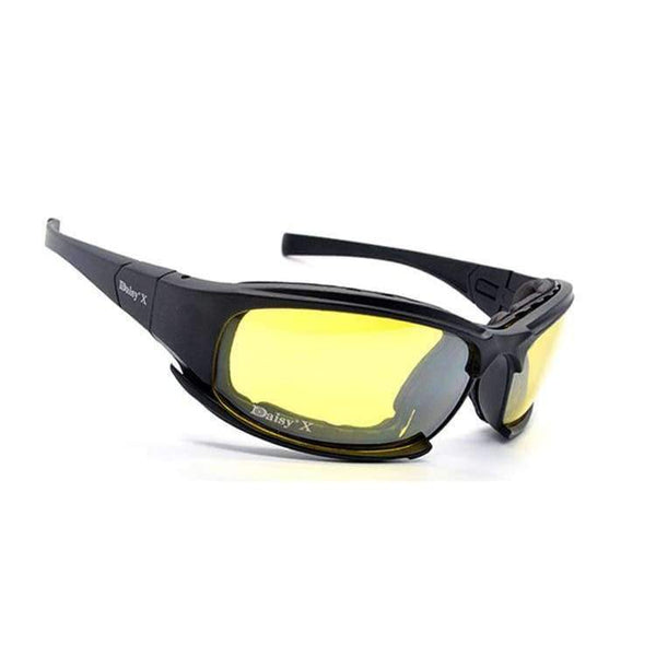 Planet Gates Polarized Sunglasses Military DAISY X7 Sun Glasses Tactical Hunting Night Vision Goggles With 4 Lens Original Shooting Eyewear