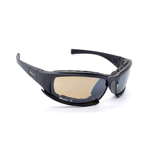 Planet Gates Polarized Sunglasses Military DAISY X7 Sun Glasses Tactical Hunting Night Vision Goggles With 4 Lens Original Shooting Eyewear