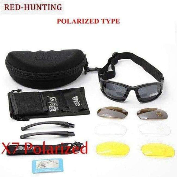 Planet Gates Polarized X7 Combat Men Tactical DAISY X7 Sun glasses Lens Kit War Game Hunting Glasses Outdoor Eyewear