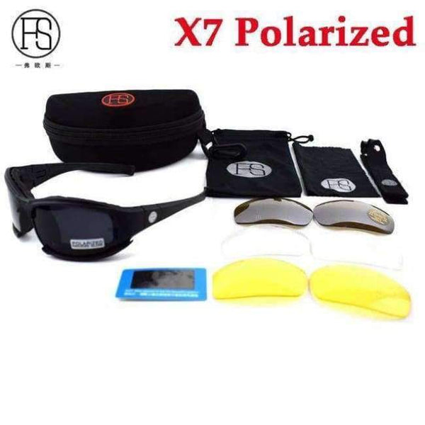 Planet Gates Polarized X7 Goggles Sport Polarized Sunglasses C6 Shooting Safety Glasses Outdoor Hunting Airsoftsports Glasses Cycling Eyewear
