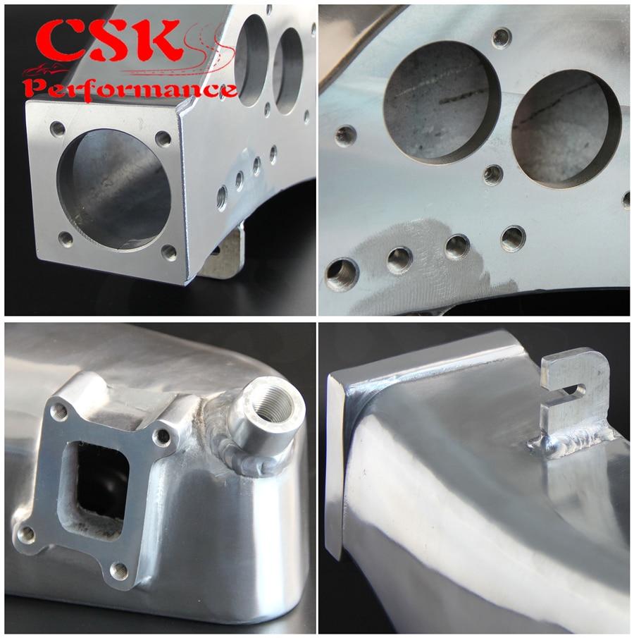 Planet Gates Polish Aluminum RB20 Air Intake Manifold Fits For Nissan Skyline RB20DET R32 GTS GT-S